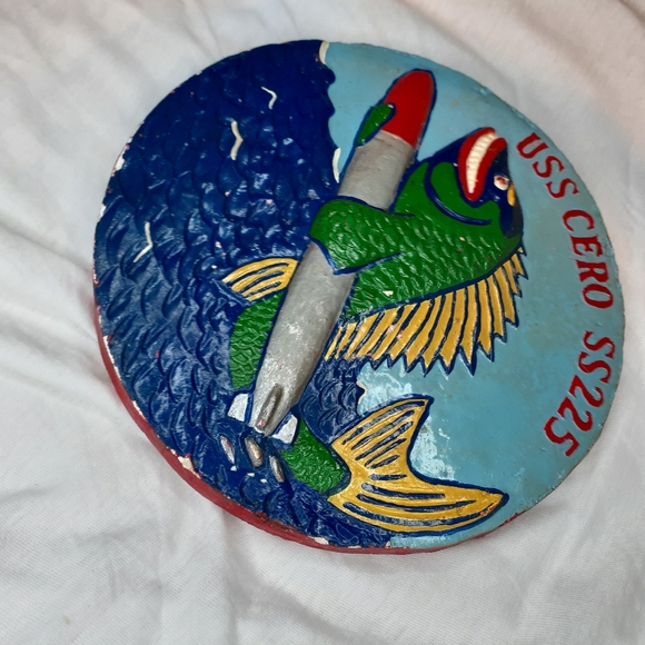 🇺🇸 Cero SS-225 United States Navy Ship Plaque - Picture 9 of 15